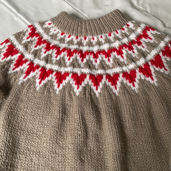 HANDMADE KNIT SWEATER - Picture 2 of 7